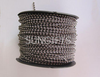 Fashion metal nickel plated rice chain with custom size