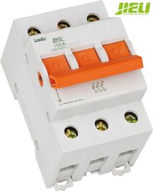 Silver / Copper Commercial Isolator Switch Double Pole With 1.25In Breaking Capacity