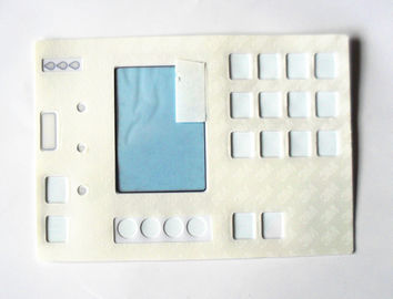 OEM Waterproof Membrane Metal Dome Switch keypads With 3m Adhesive