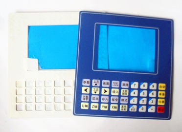 Flat Keypad Waterproof Membrane Switch LED for Analytic Instrument