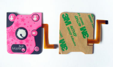 Flexible PCBA Waterproof Membrane Switch With Transparent Window