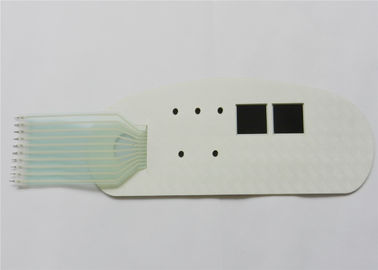 Touch Panel Waterproof IP67 Single LED Membrane Switch Embossed