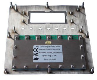 CE  FCC  ROHS Vandal resistant  Metal Keypad / Backlight atm keypad