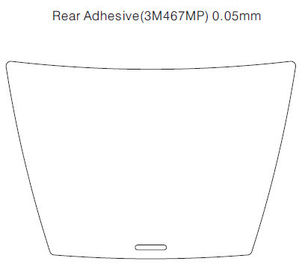Waterproof Backlit Membrane Switch 3M467 / 3M468 for Medical Equipment