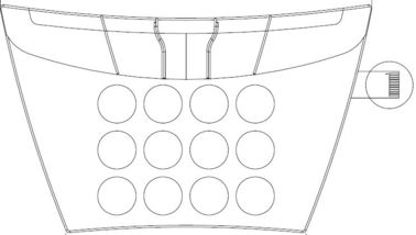 Waterproof Backlit Membrane Switch 3M467 / 3M468 for Medical Equipment