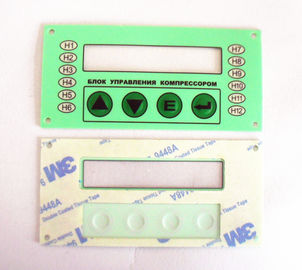 0.05 Adhesive PET Tactile Membrane Switch Panel touchscreen overlay