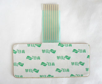 Custom Waterproof Membrane Switch Panel With 3M468 Metal Dome Membrane Keypad