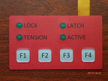 PVC Waterproof Membrane Switch Panel With Metal Dome 3M467 & 3M468