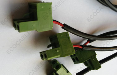 300V Terminal Block Industrial Cable UL2464 22AWG x 2C Strain Relief Cable