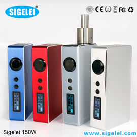 Floating 510 Thread Variable Voltage E Cig 2PCS 18650 Battery Sigelei 150 W