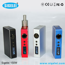 Floating 510 Thread Variable Voltage E Cig 2PCS 18650 Battery Sigelei 150 W