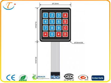 Waterproof PCB Membrane Switch Keyboard