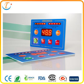 PET PC Ordinary Adhesive Membrane Keypad for SMD LED Resistors