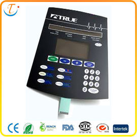 PET SIEMENS Custom Membrane Keypad LED Light 3M468 Adhesive 100MΩ