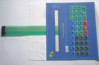 3m Adhesive Flexible membrane touch switch For Computer , LCD screen