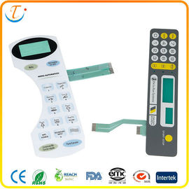 AC 50V - 220V Keyboard Membrane Switch PET F150 For 3C Electronics