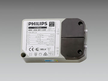 600 x 600 LED Recessed Grille Office Lighting Fixture IP40 40W Philips Driver