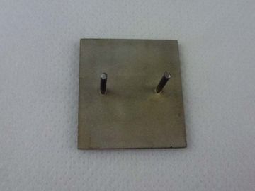 smooth Mount Feet Epoxy Metal Aluminum Name Plates , Oxidation / Spray Paint