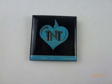 High Glossy Epoxy Aluminum custom Metal Door Name Plates Customized For Company