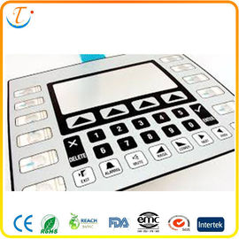 Waterproof Membrane Switch  , Embrossed Button Matrix Membrane Keypad