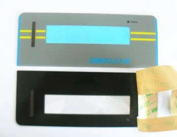 Embossed Graphic Overlays LED Membrane Switch Keyboard For Analytic Instrument