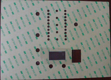 Waterproof Customized Flexible Membrane Switches Gloss Corrosion Resistance autotype pet 3m adhesive polydome