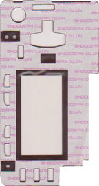 Light Weight Membrane Switch Keypads PC Waterproof With Clear Window printing rich color